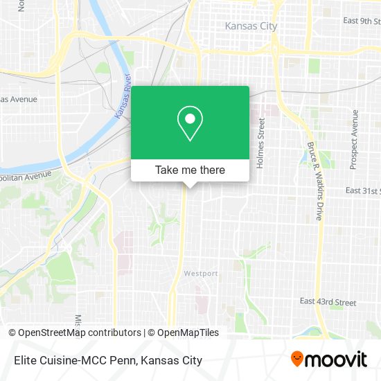 Elite Cuisine-MCC Penn map