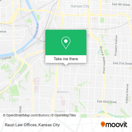 Rauzi Law Offices map