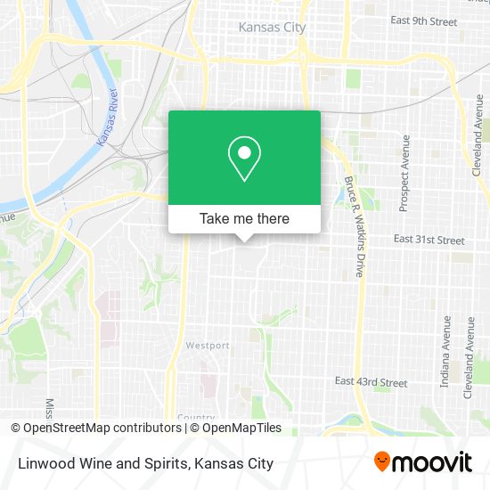 Linwood Wine and Spirits map