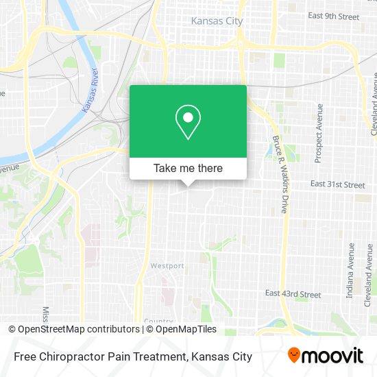 Mapa de Free Chiropractor Pain Treatment