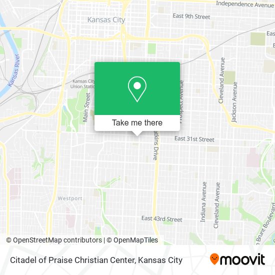 Citadel of Praise Christian Center map