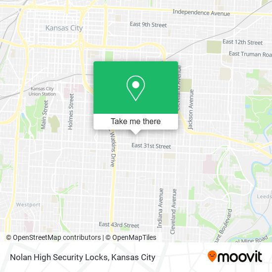 Mapa de Nolan High Security Locks