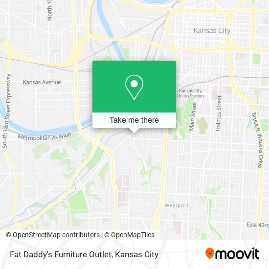 Fat Daddy's Furniture Outlet map