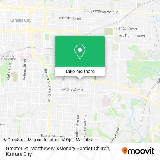 Mapa de Greater St. Matthew Missionary Baptist Church