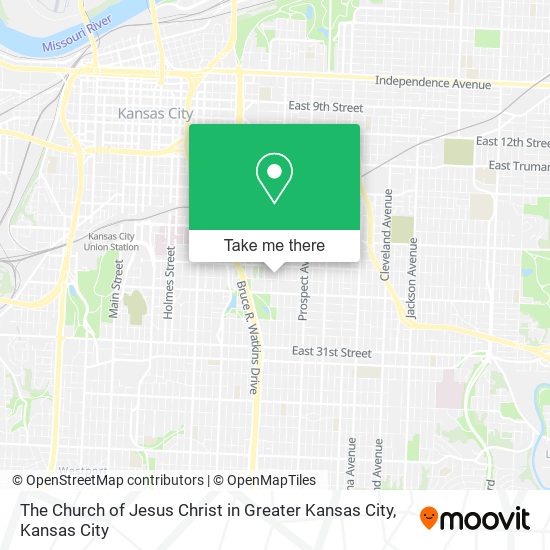 Mapa de The Church of Jesus Christ in Greater Kansas City