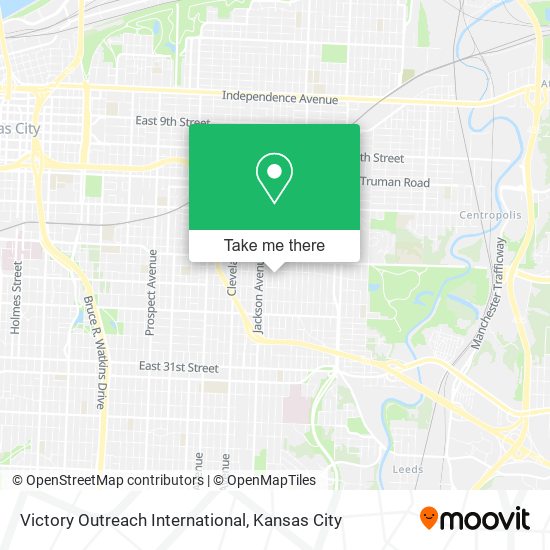Victory Outreach International map