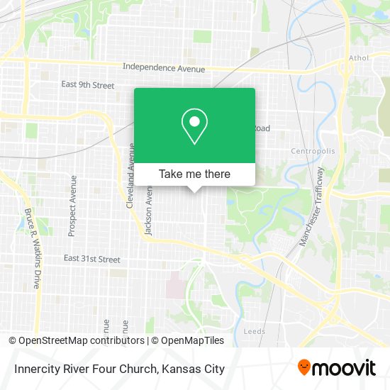 Innercity River Four Church map