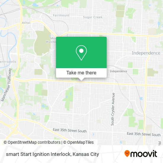 smart Start Ignition Interlock map