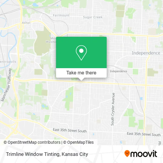 Mapa de Trimline Window Tinting
