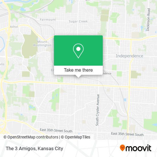 The 3 Amigos map