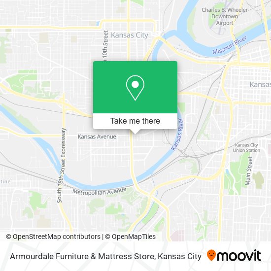 Armourdale Furniture & Mattress Store map