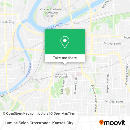 Lumine Salon Crossroads map