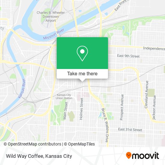 Wild Way Coffee map