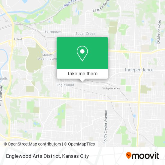 Englewood Arts District map