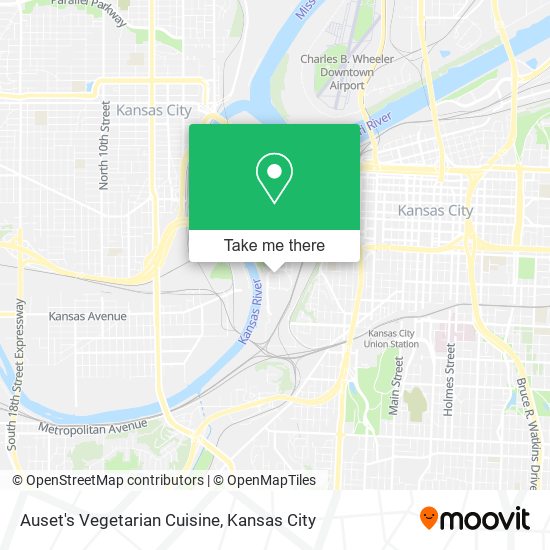 Mapa de Auset's Vegetarian Cuisine