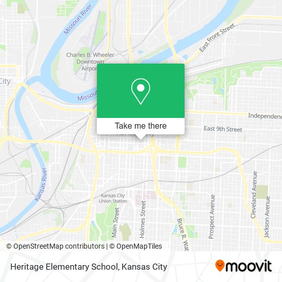 Heritage Elementary School map