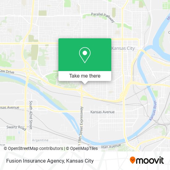 Fusion Insurance Agency map