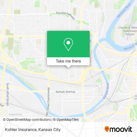 Kohler Insurance map