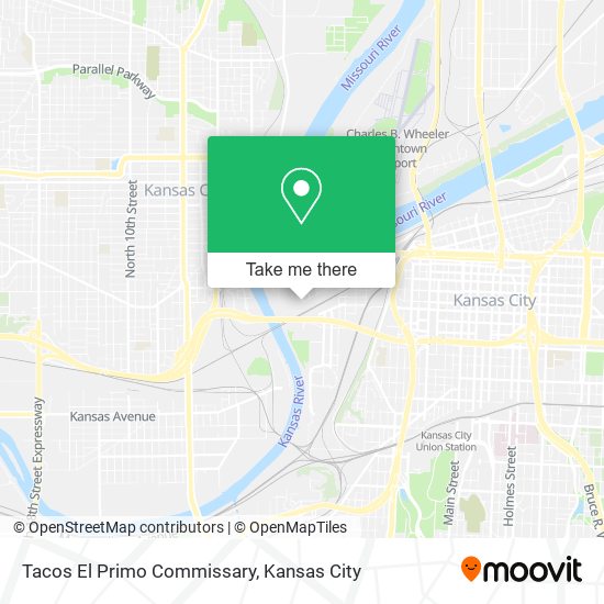 Tacos El Primo Commissary map