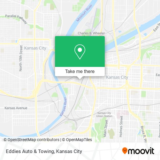 Eddies Auto & Towing map