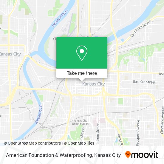 Mapa de American Foundation & Waterproofing