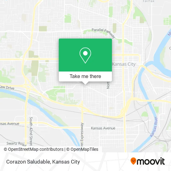 Corazon Saludable map