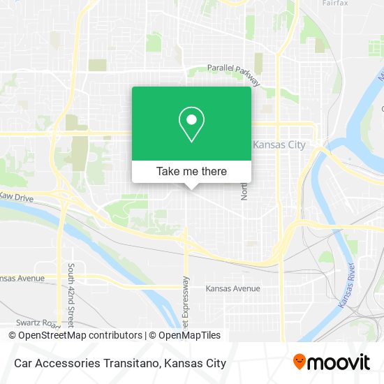Mapa de Car Accessories Transitano