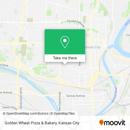 Mapa de Golden Wheat Pizza & Bakery