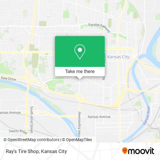 Ray's Tire Shop map