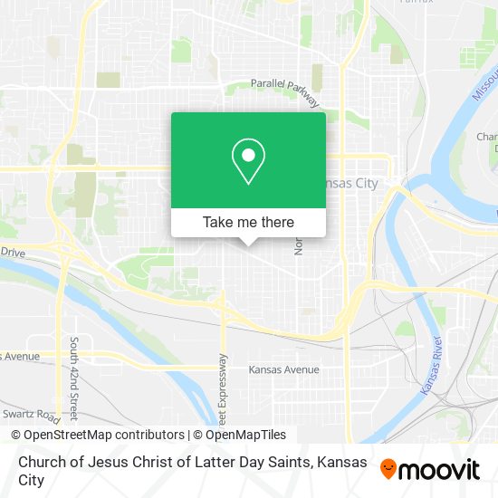 Mapa de Church of Jesus Christ of Latter Day Saints