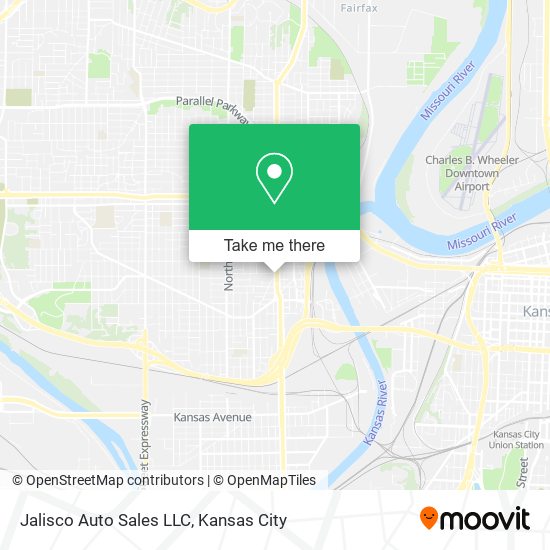 Mapa de Jalisco Auto Sales LLC