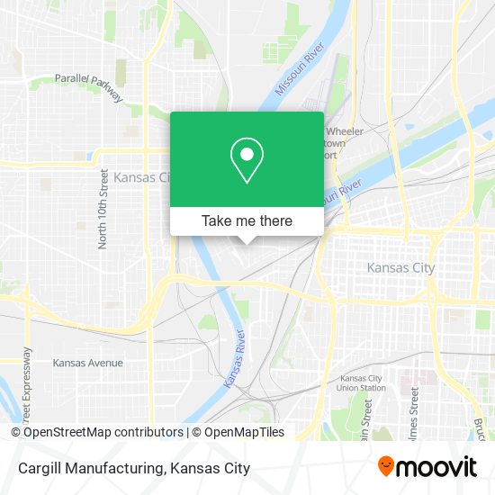 Mapa de Cargill Manufacturing