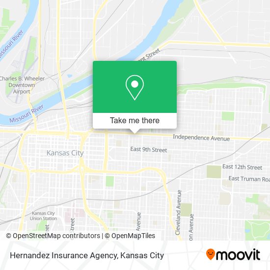 Mapa de Hernandez Insurance Agency