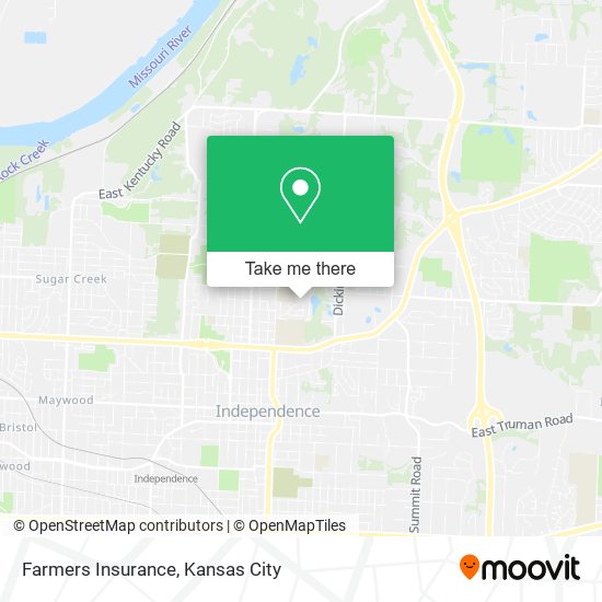 Farmers Insurance map