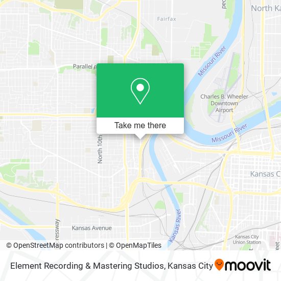 Element Recording & Mastering Studios map