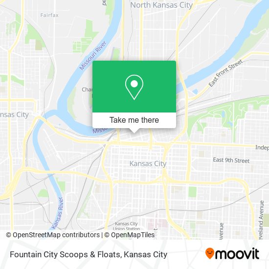 Fountain City Scoops & Floats map