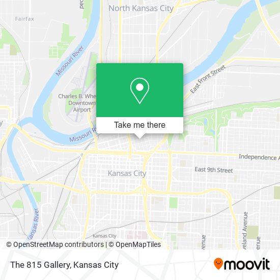 The 815 Gallery map