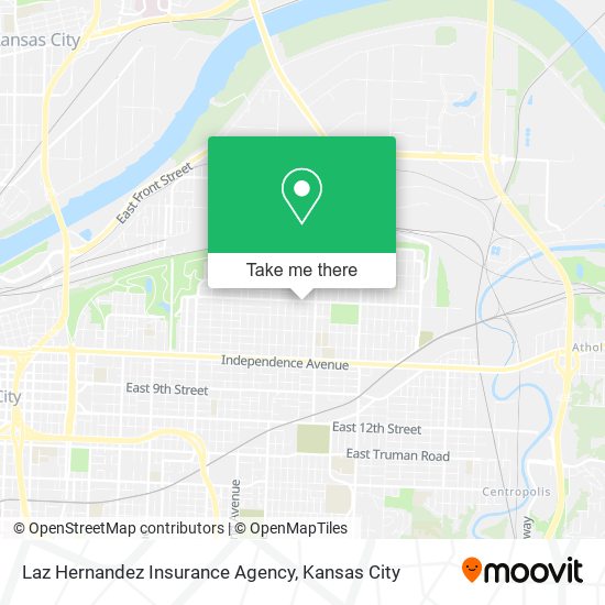 Mapa de Laz Hernandez Insurance Agency