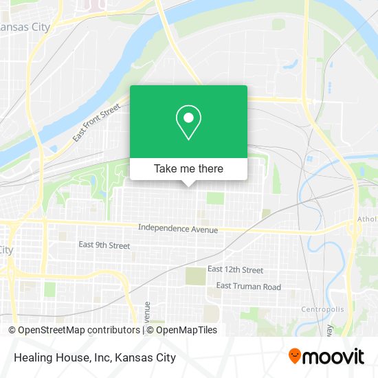 Healing House, Inc map
