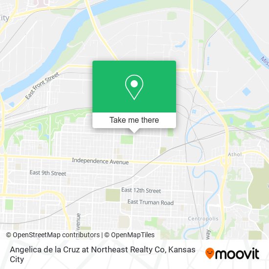 Angelica de la Cruz at Northeast Realty Co map