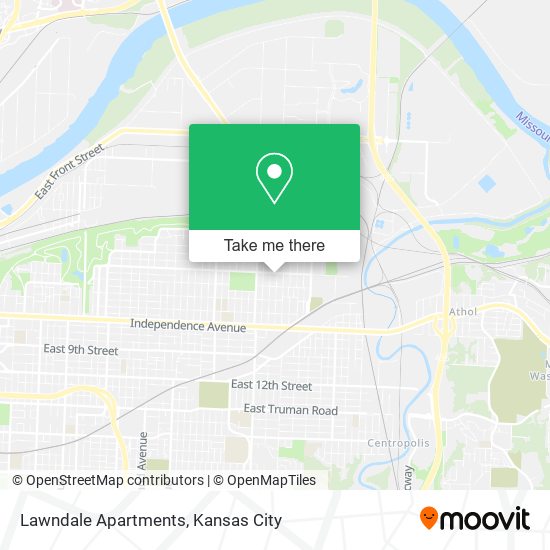 Mapa de Lawndale Apartments