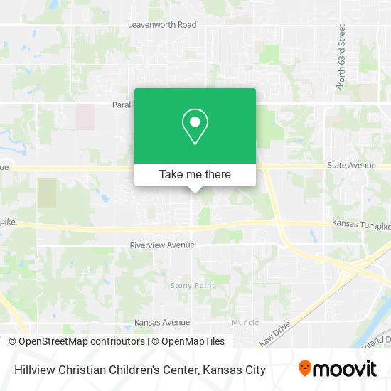 Hillview Christian Children's Center map