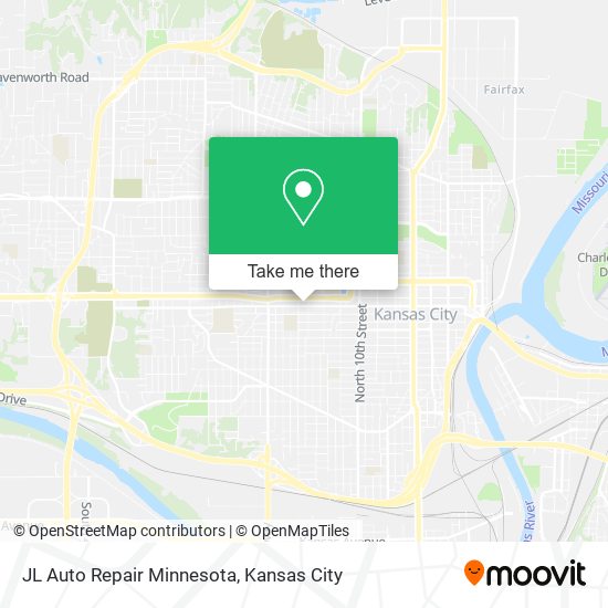 Mapa de JL Auto Repair Minnesota