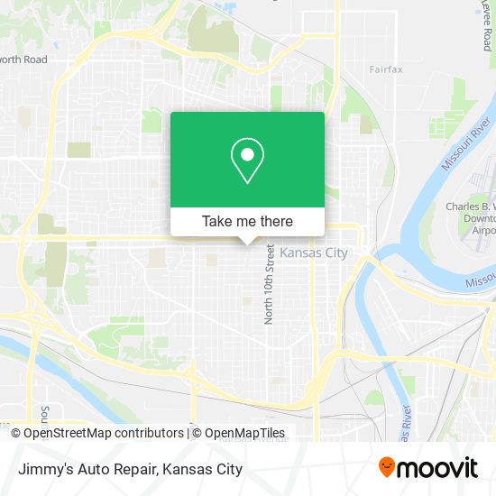 Jimmy's Auto Repair map