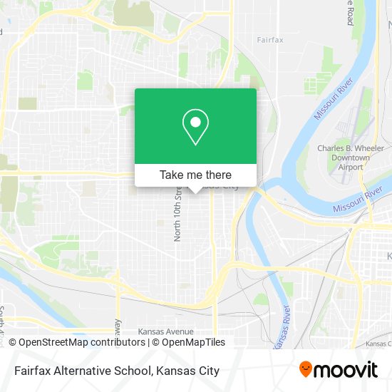 Mapa de Fairfax Alternative School