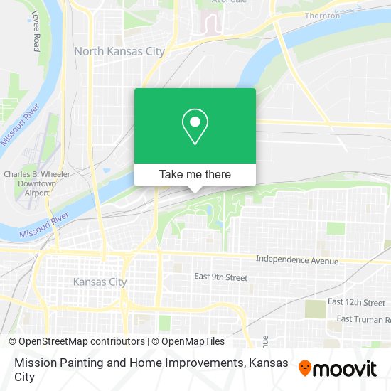 Mission Painting and Home Improvements map