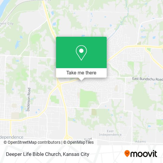 Mapa de Deeper Life Bible Church