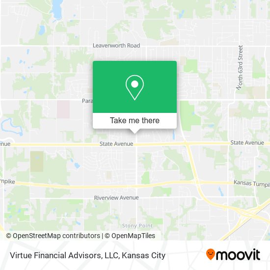 Virtue Financial Advisors, LLC map