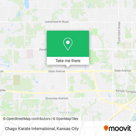 Chago Karate International map