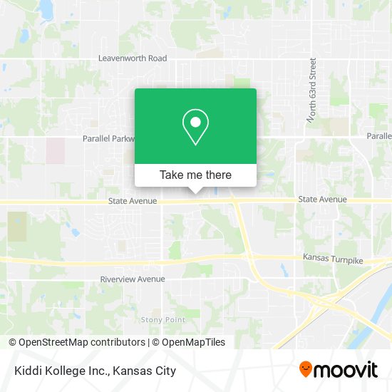 Kiddi Kollege Inc. map